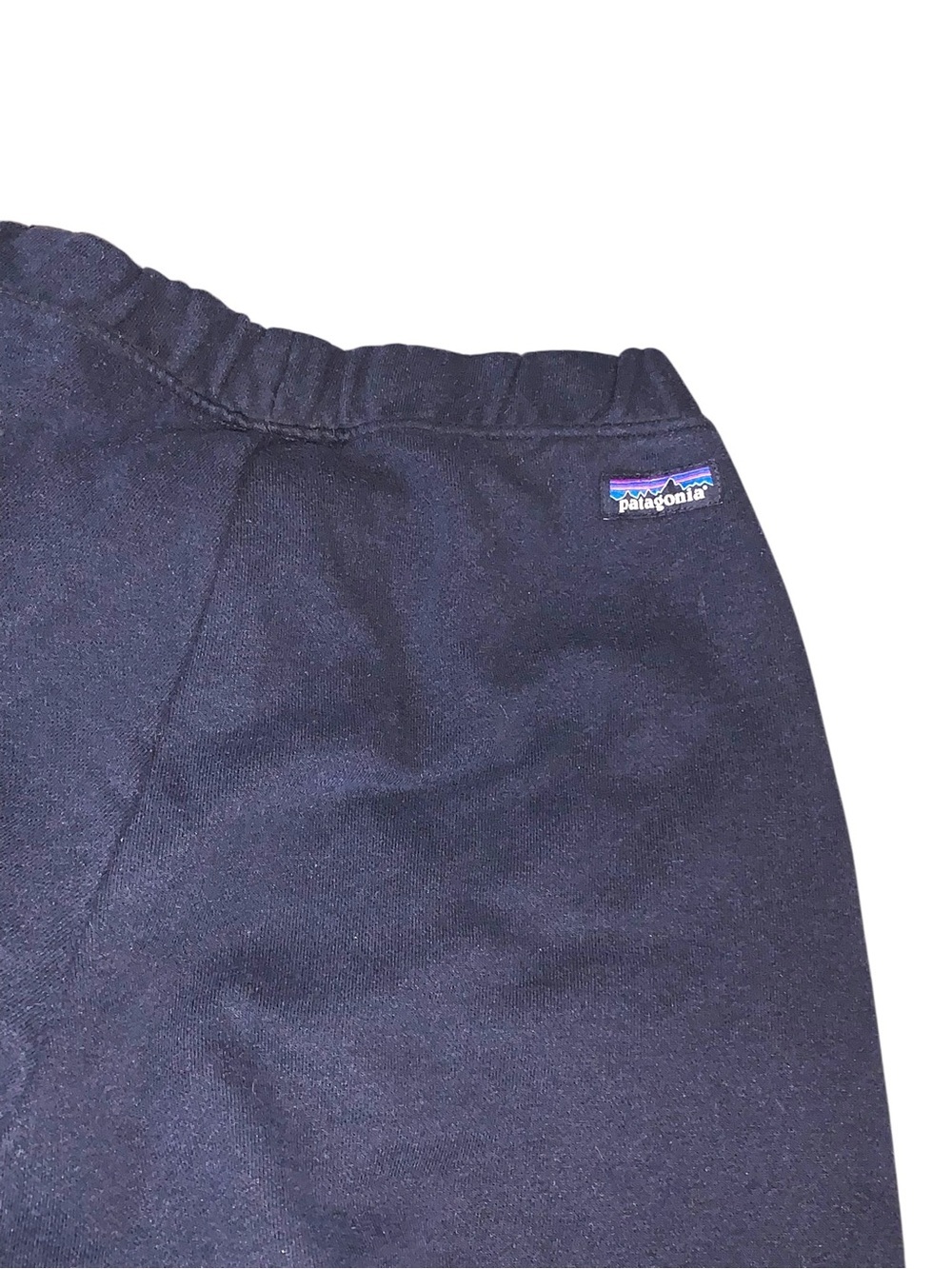 Patagonia Black P-6 Label Uprisal Sweatpants Joggers XS Fleece Elastic Waist - Picture 3 of 9